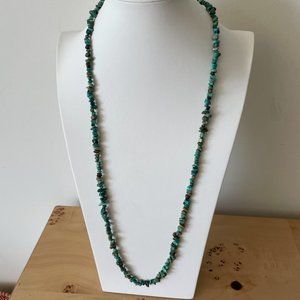 Turquoise Chip Necklace